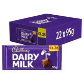 Cadbury Dairy Milk Chocolate Bar 95g  Adomoo